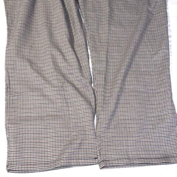 Original Use Mens 3XL Houndstooth Plaid Pants With Drawstring - Picture 7 of 10